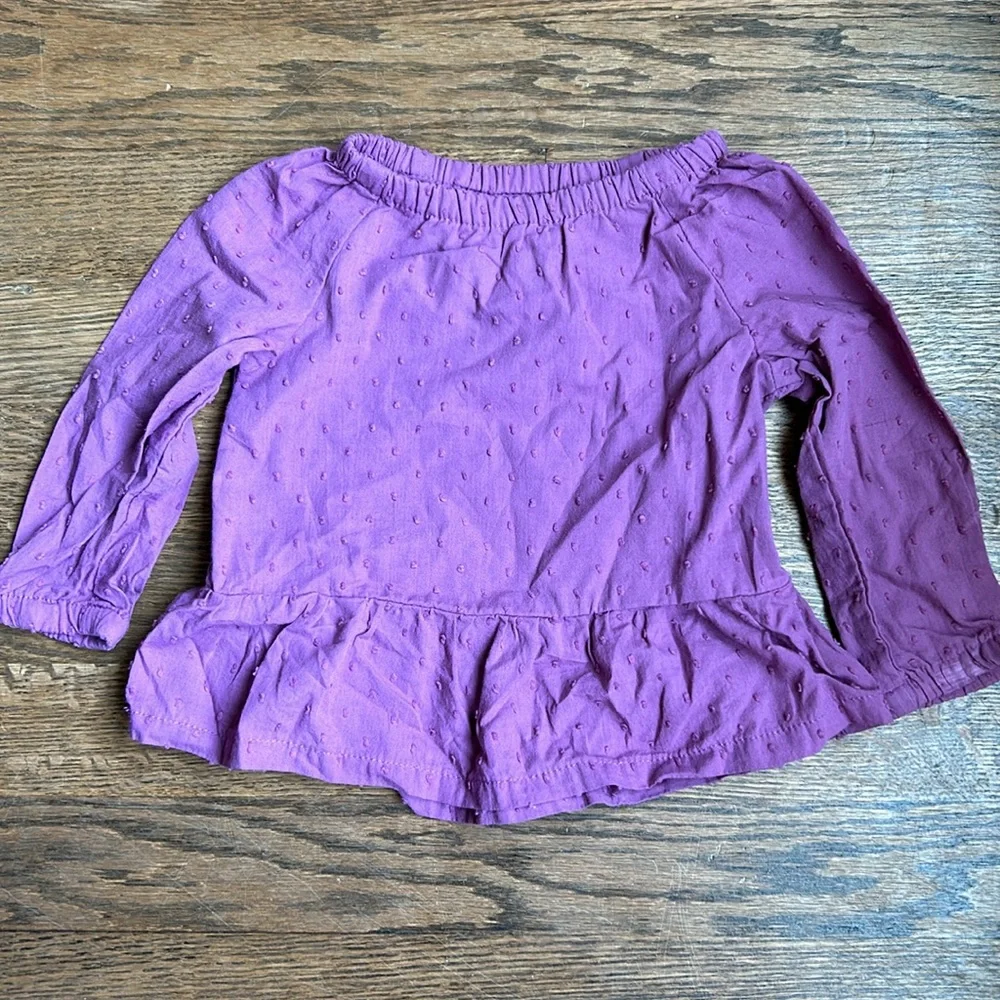 Carters Toddler Peplum Top and Leggings Set, Size 12 Months